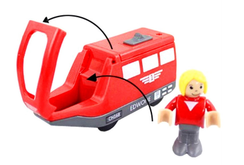 PERA FASHION Kids Electric Rail Car Toy