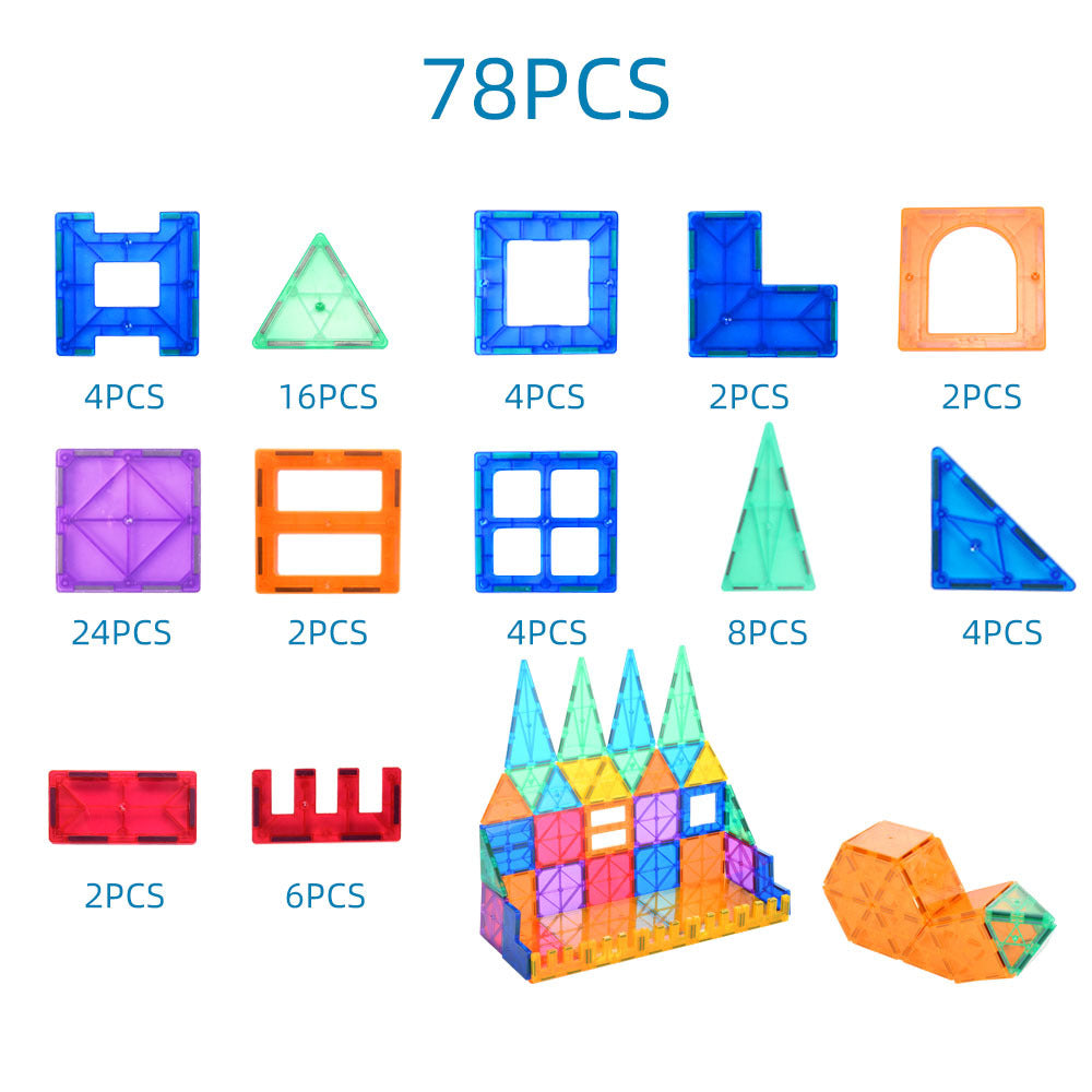 PERA FASHION Creative Magnetic Construction Blocks