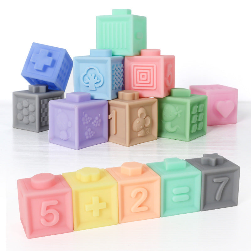 PERA FASHION Soft Textured Building Blocks