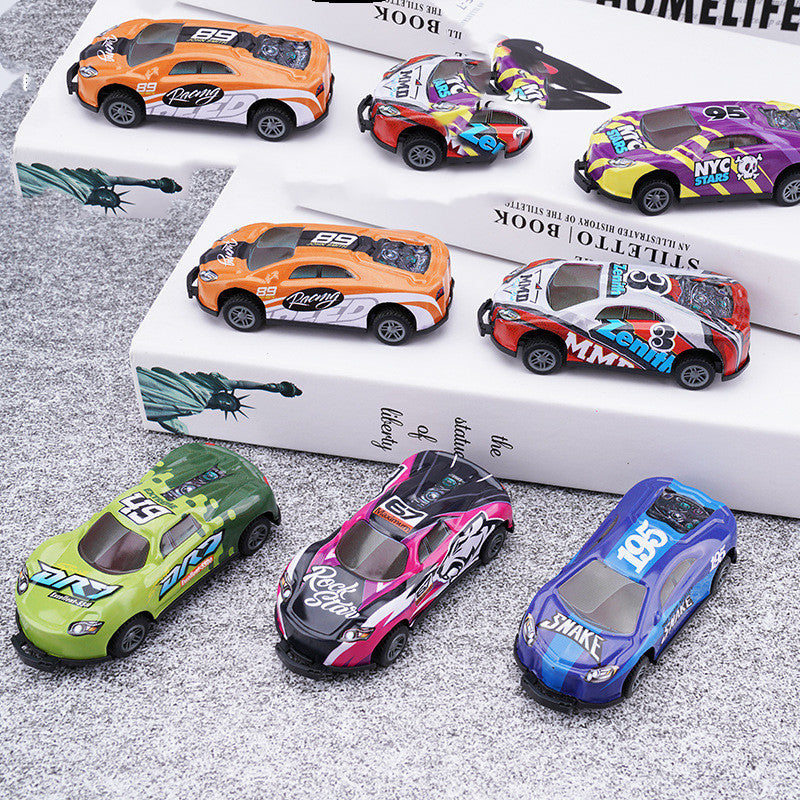 PERA FASHION Bounce Back Catapult Toy Cars