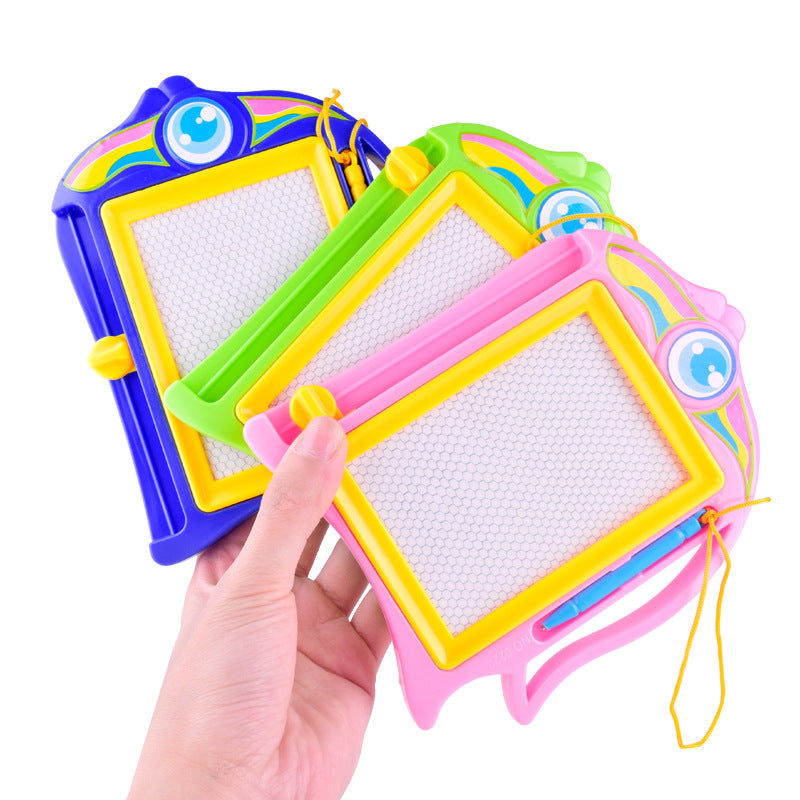 PERA FASHION Colorful Plastic Magnetic Drawing Tablet for Kid