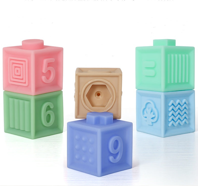 PERA FASHION Soft Textured Building Blocks