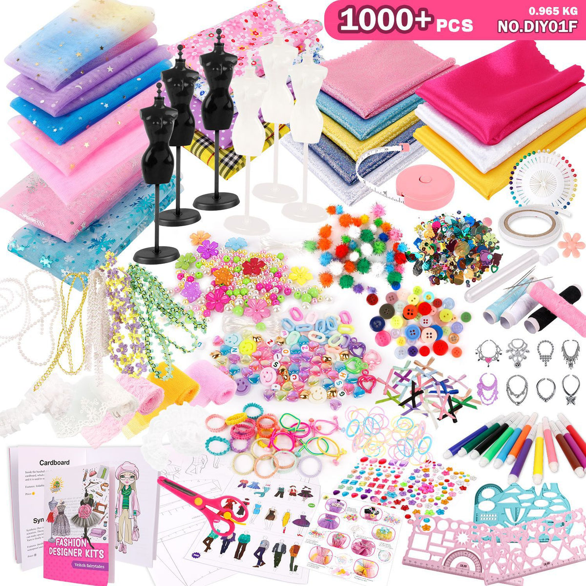 PERA FASHION Children’s Craft Materials Toy Fabrics Sewing Craft Kits