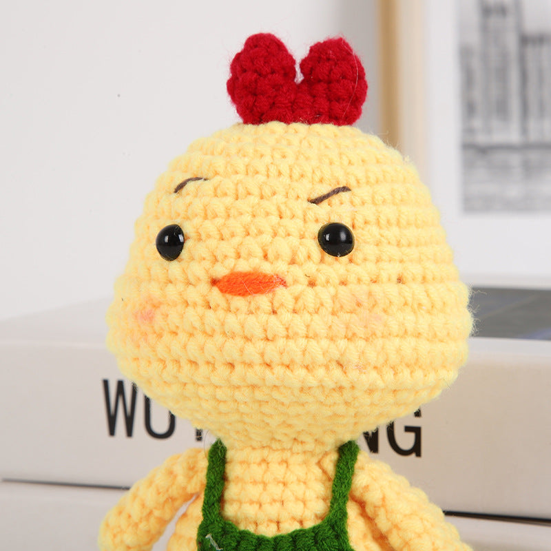 PERA FASHION Knitted Wool Animal Doll for Kid
