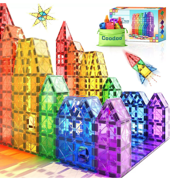 PERA FASHION Magnetic STEM Magnet Blocks for Kids