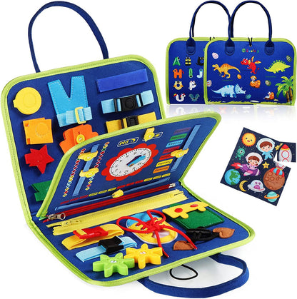 PERA FASHION Kids Felt Educational Activity Board