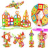 PERA FASHION 110 Piece Magnetic Construction Toy Set