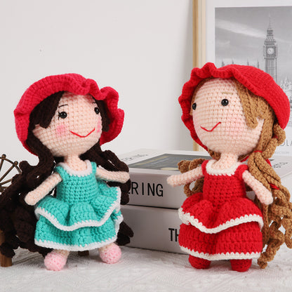 PERA FASHION Knitted Wool Animal Doll for Kid