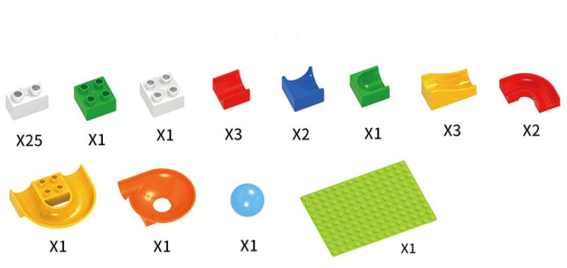 PERA FASHION Kids Track Construction Building Set