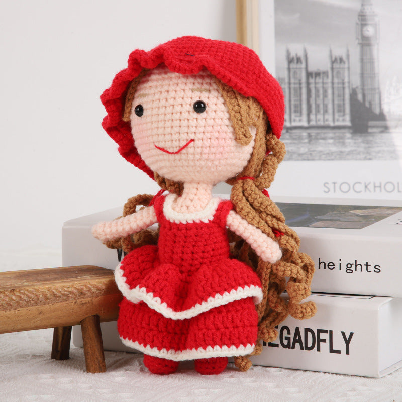 PERA FASHION Knitted Wool Animal Doll for Kid
