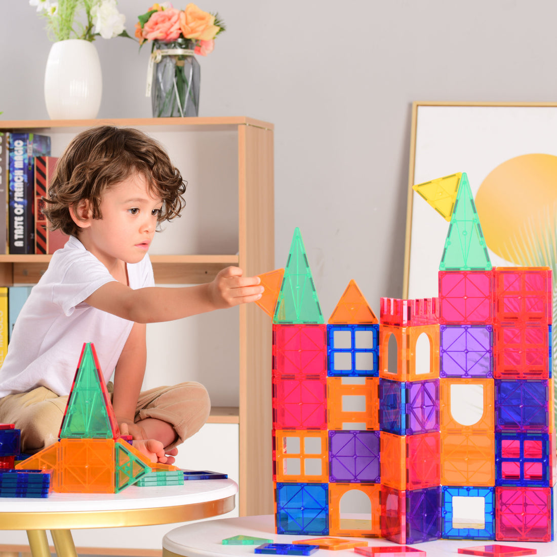 PERA FASHION Creative Magnetic Construction Blocks
