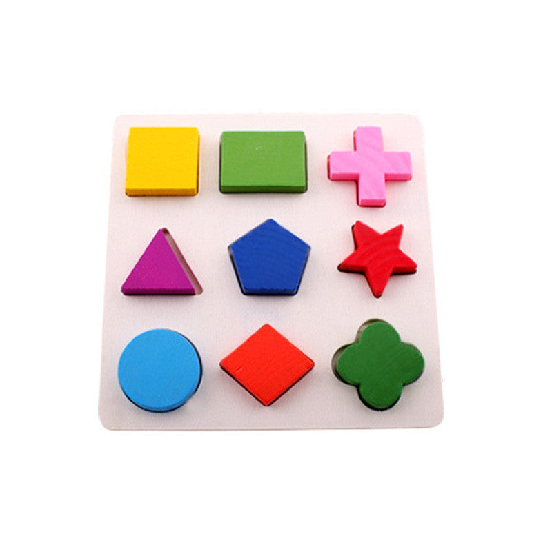 PERA FASHION Montessori Shape Matching Board