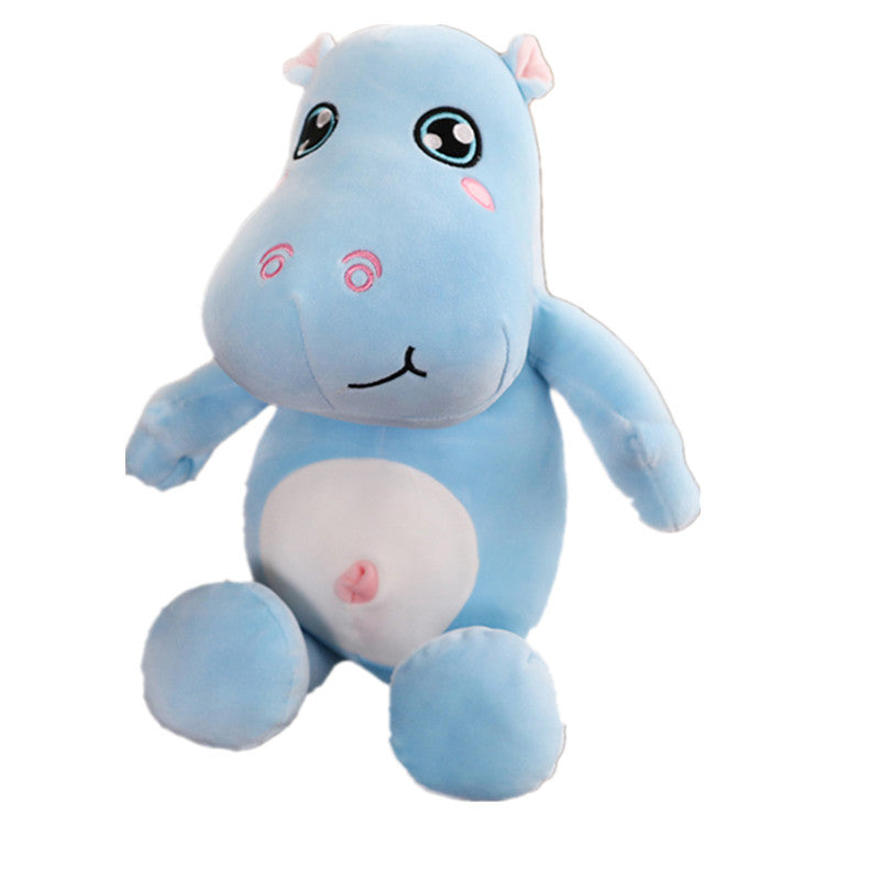 PERA FASHION Cute Hippo Plush Cushion