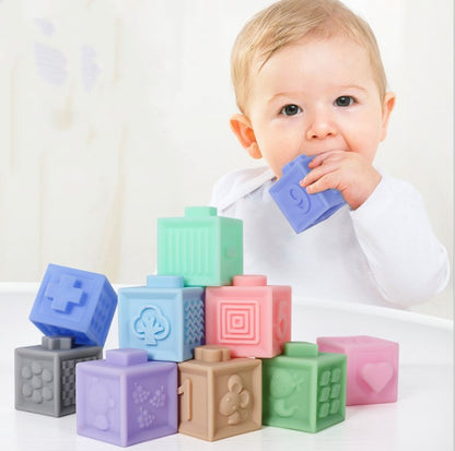 PERA FASHION Soft Textured Building Blocks