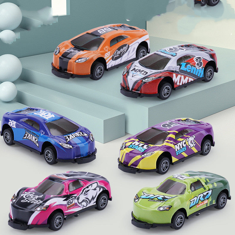PERA FASHION Bounce Back Catapult Toy Cars
