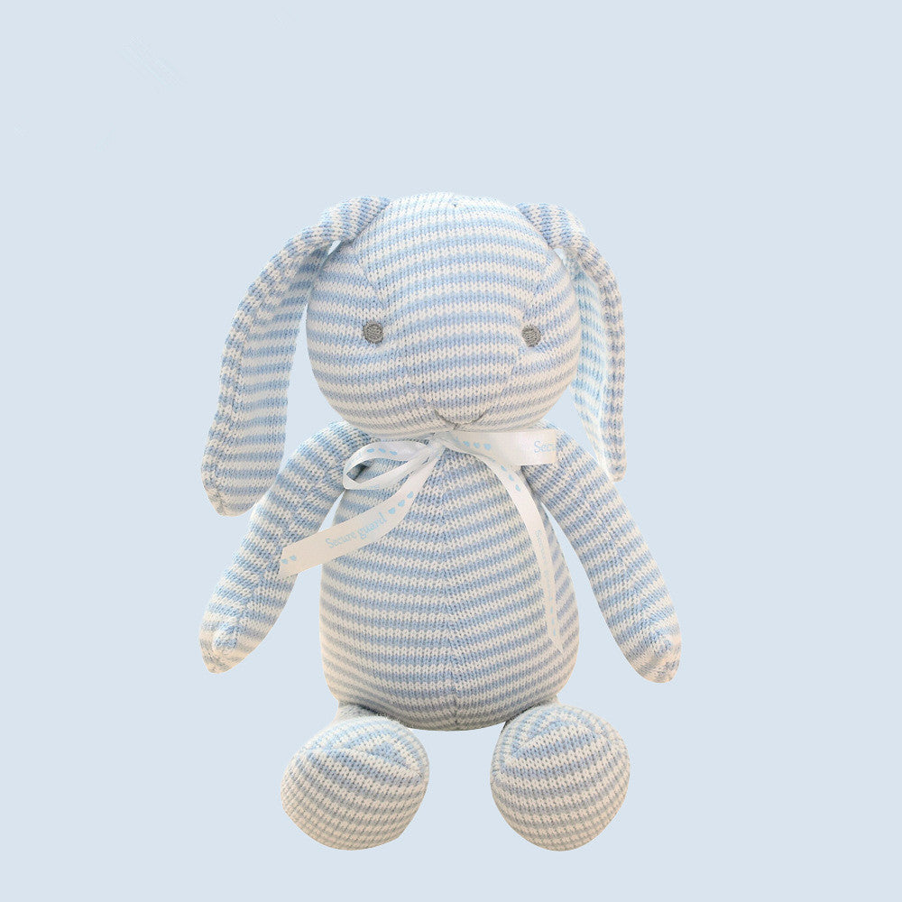 PERA FASHION Knitted Animal Comfort Doll