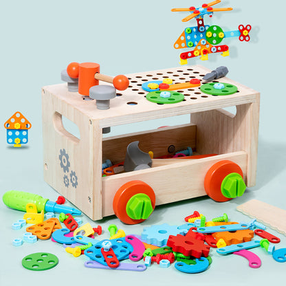 PERA FASHION Kids Repair Toolbox Tool Set