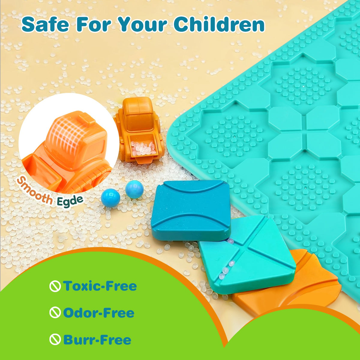 PERA FASHION Montessori Logical Road Builder Puzzle
