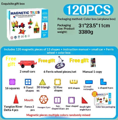 PERA FASHION Magnetic STEM Magnet Blocks for Kids