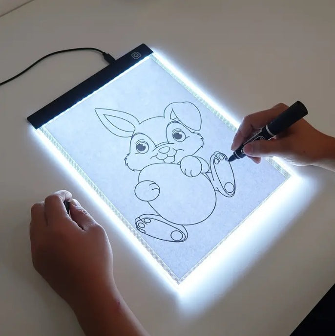 PERA FASHION Adjustable Light-Transmitting Tracing Drawing Board for Kids