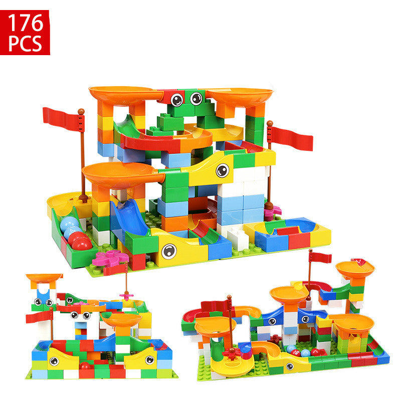 PERA FASHION Kids Track Construction Building Set