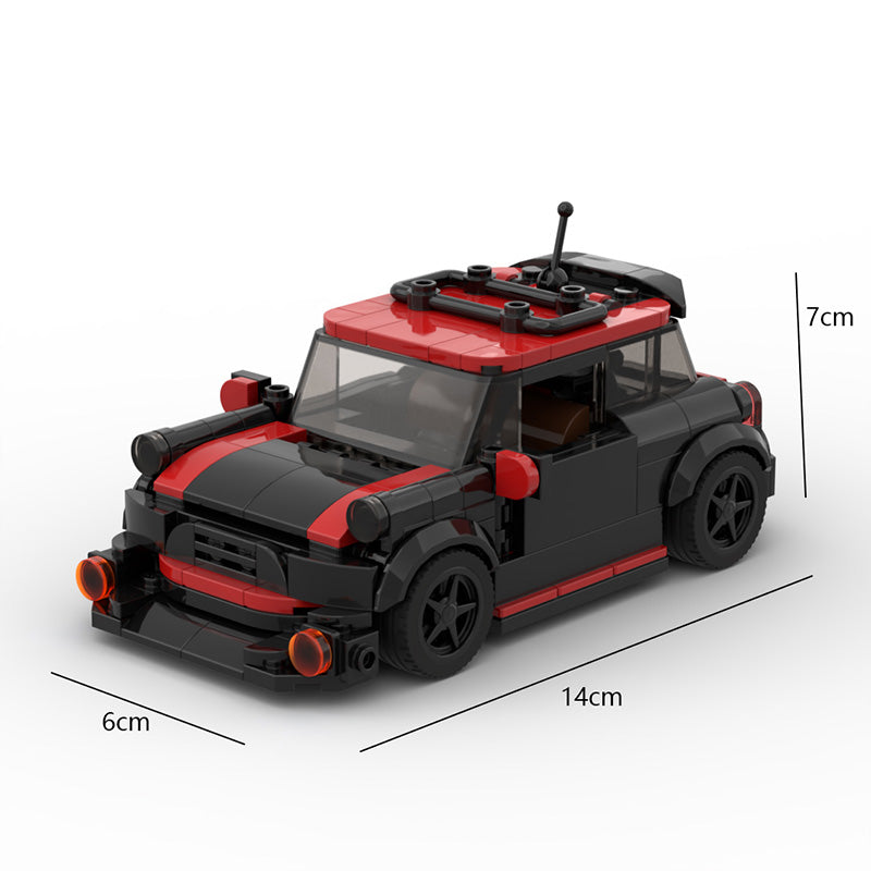 PERA FASHION Mini Cooper JCW Car Model Building Jigsaw Toy