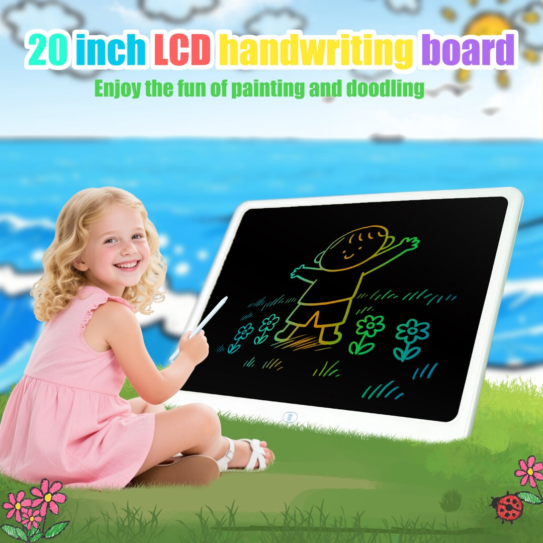 PERA FASHION 20-Inch LCD Writing Tablet for Kids