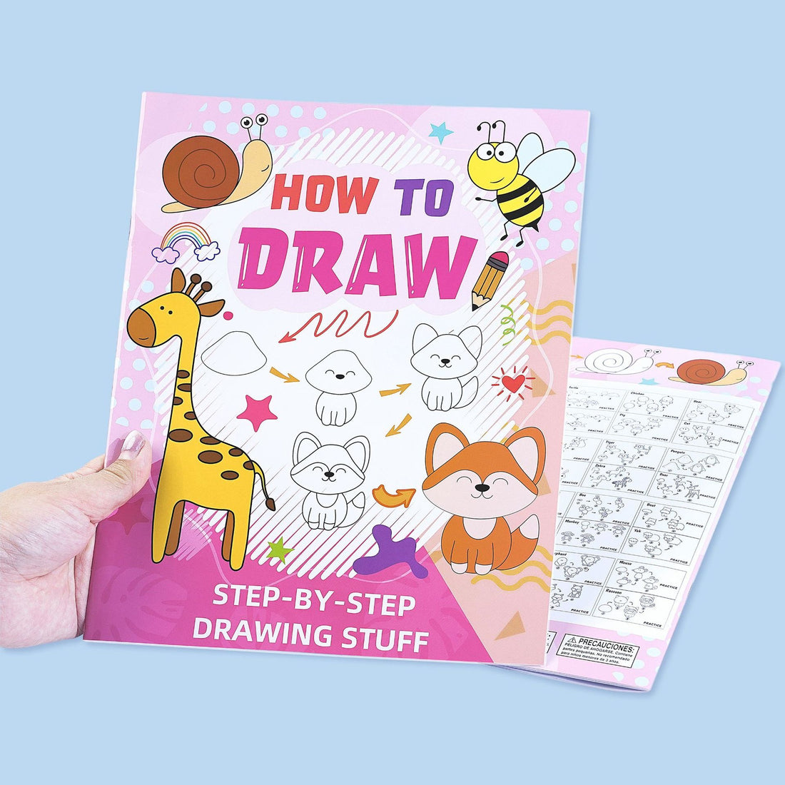 PERA FASHION Simple Animal Coloring Activity Book for Kids