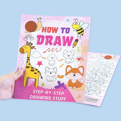 PERA FASHION Simple Animal Coloring Activity Book for Kids