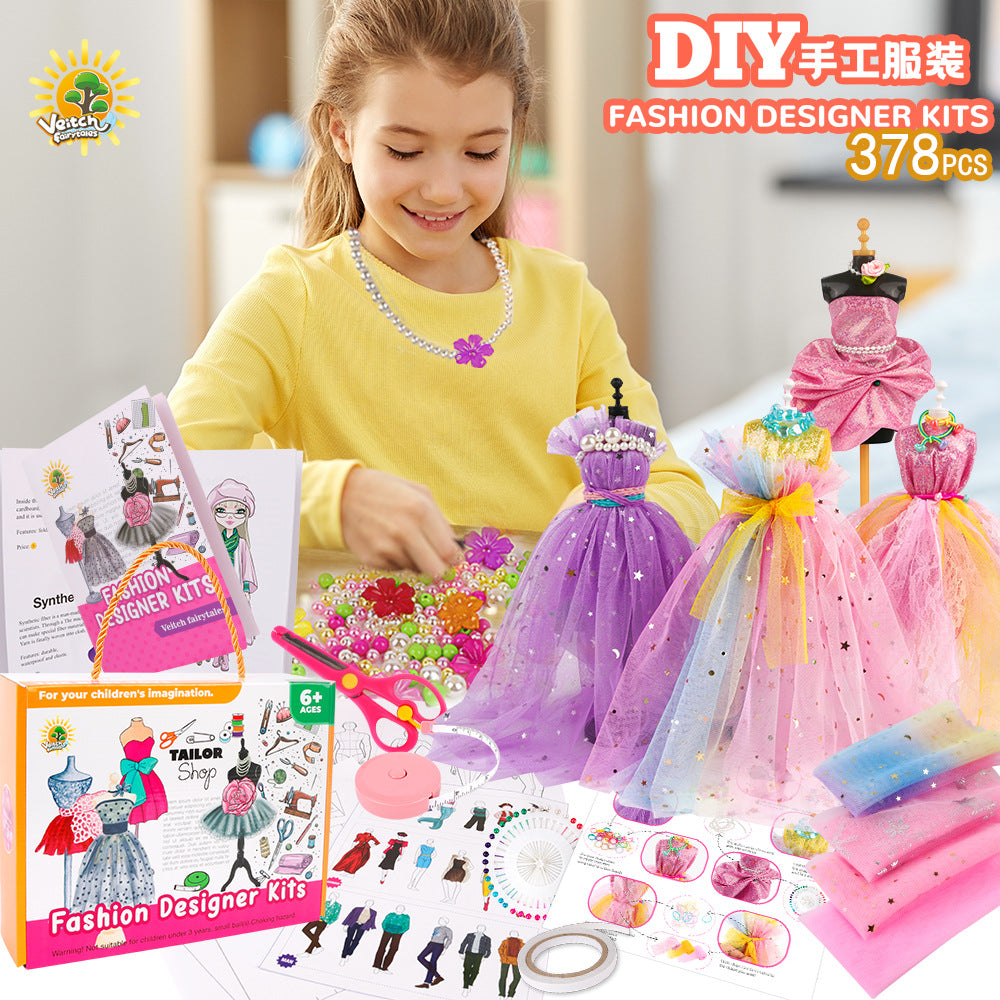 PERA FASHION Children’s Craft Materials Toy Fabrics Sewing Craft Kits