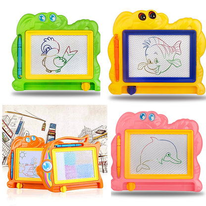 PERA FASHION Colorful Plastic Magnetic Drawing Tablet for Kid