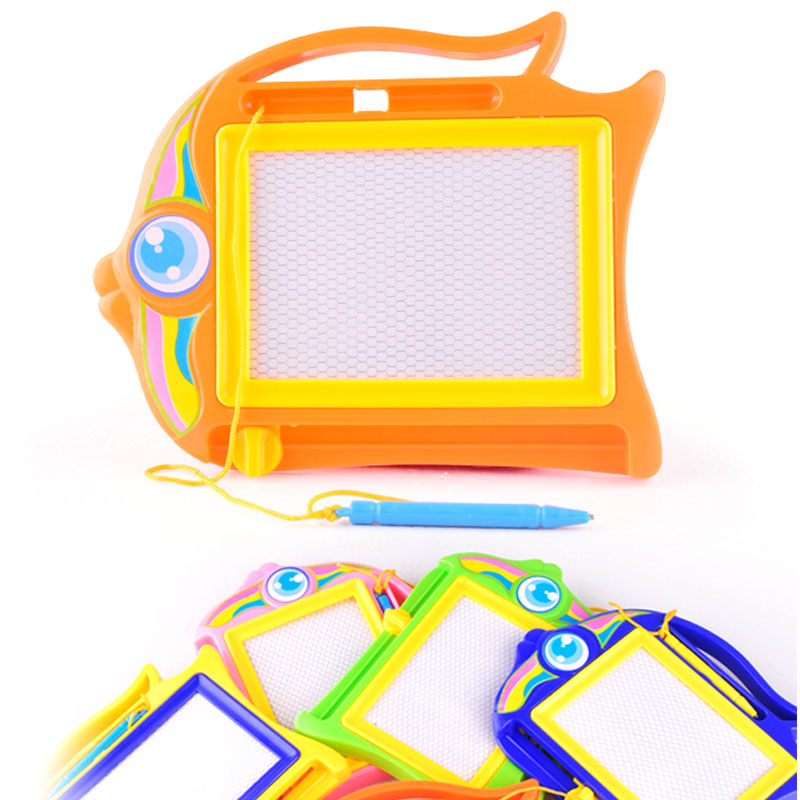 PERA FASHION Colorful Plastic Magnetic Drawing Tablet for Kid