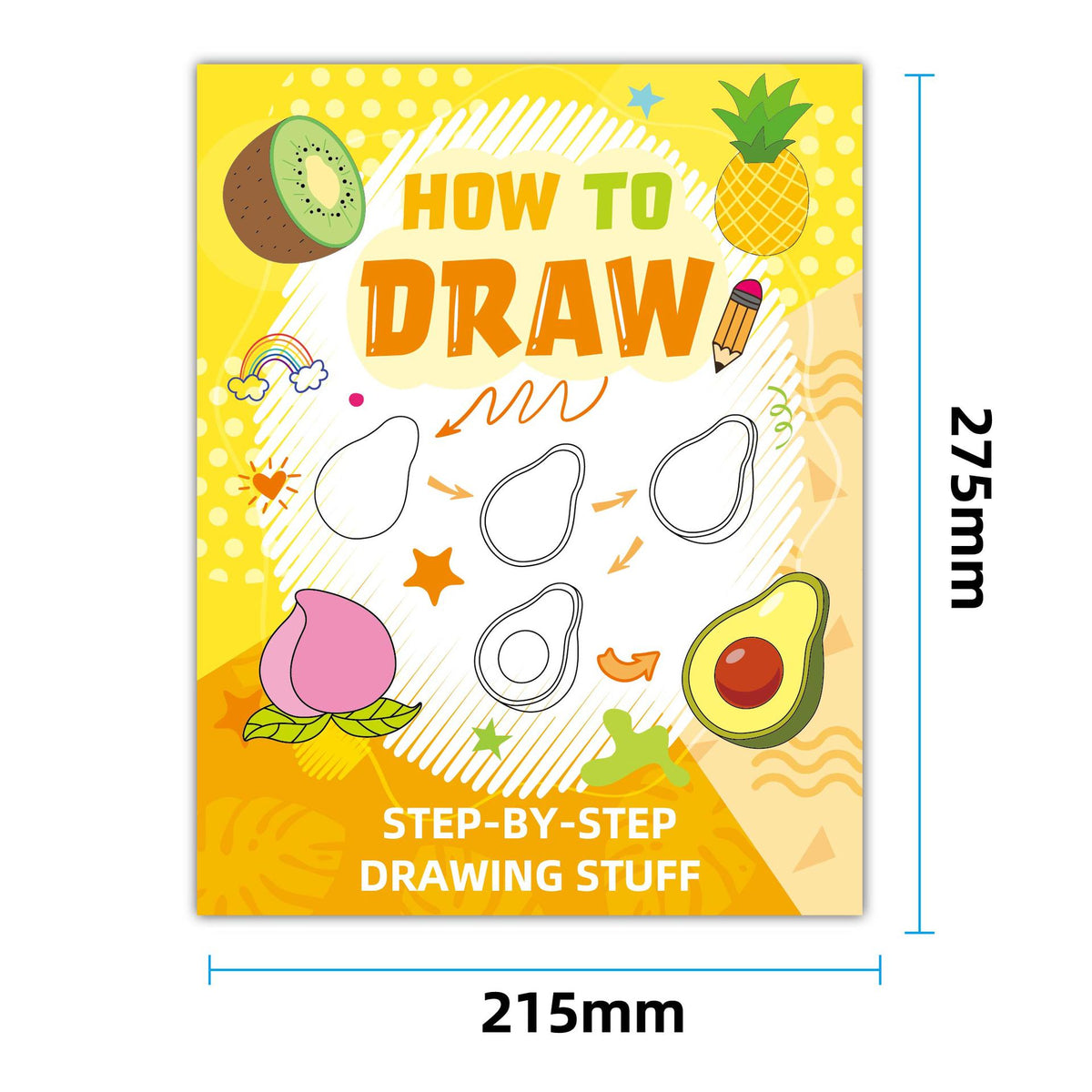 PERA FASHION Simple Animal Coloring Activity Book for Kids