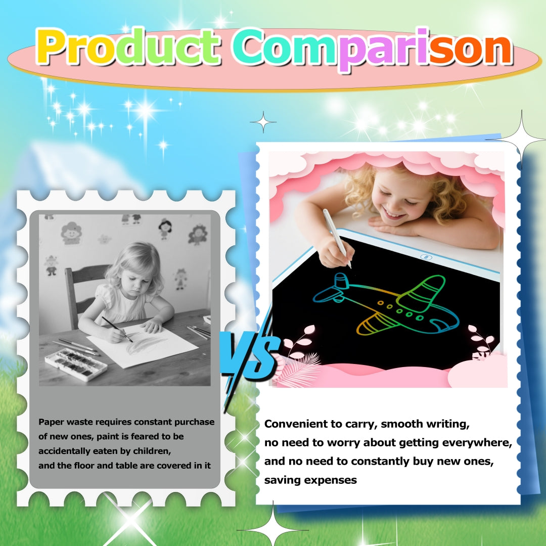PERA FASHION 20-Inch LCD Writing Tablet for Kids
