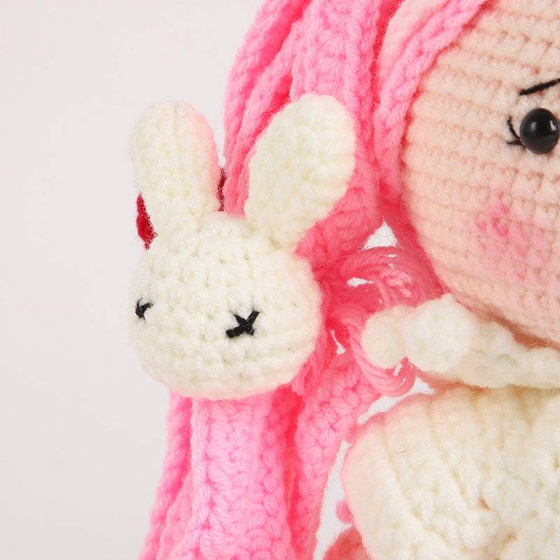 PERA FASHION Knitted Wool Animal Doll for Kid