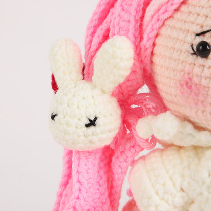 PERA FASHION Knitted Wool Animal Doll for Kid