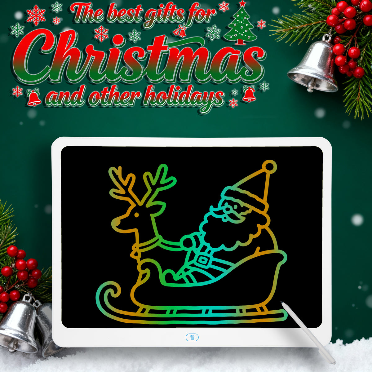 PERA FASHION 20-Inch LCD Writing Tablet for Kids