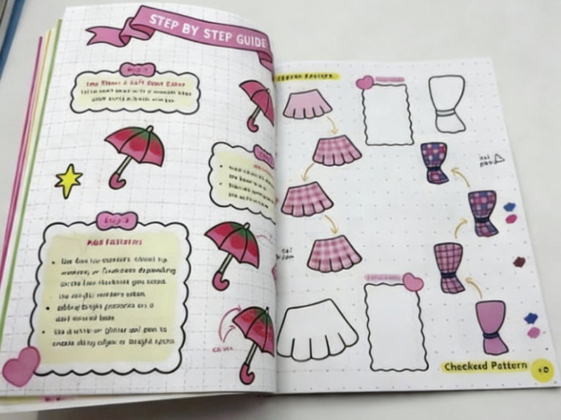 PERA FASHION Early Education Drawing and Coloring Book for Kids
