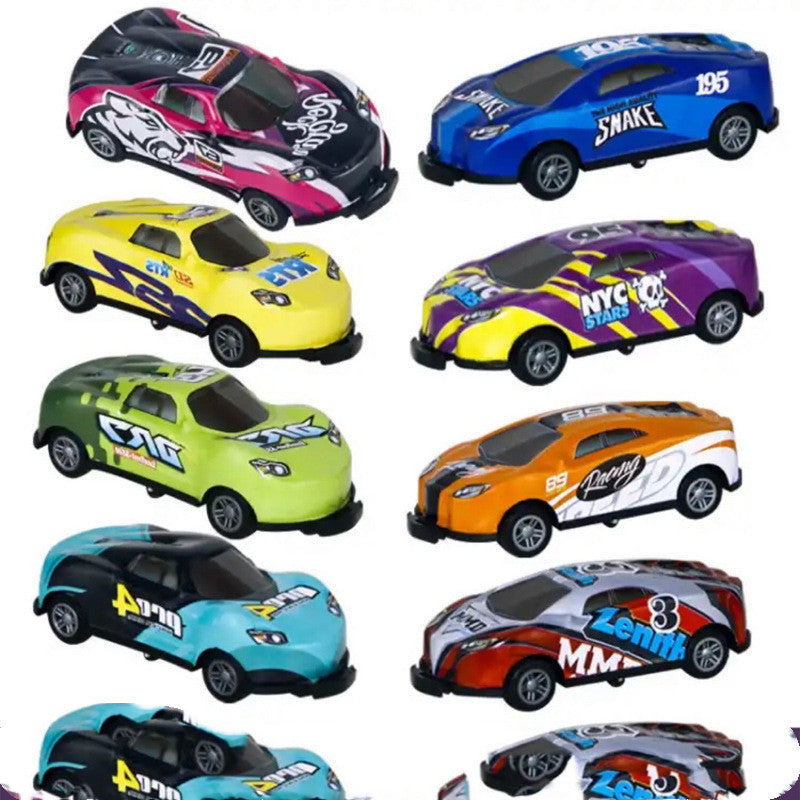 PERA FASHION Bounce Back Catapult Toy Cars