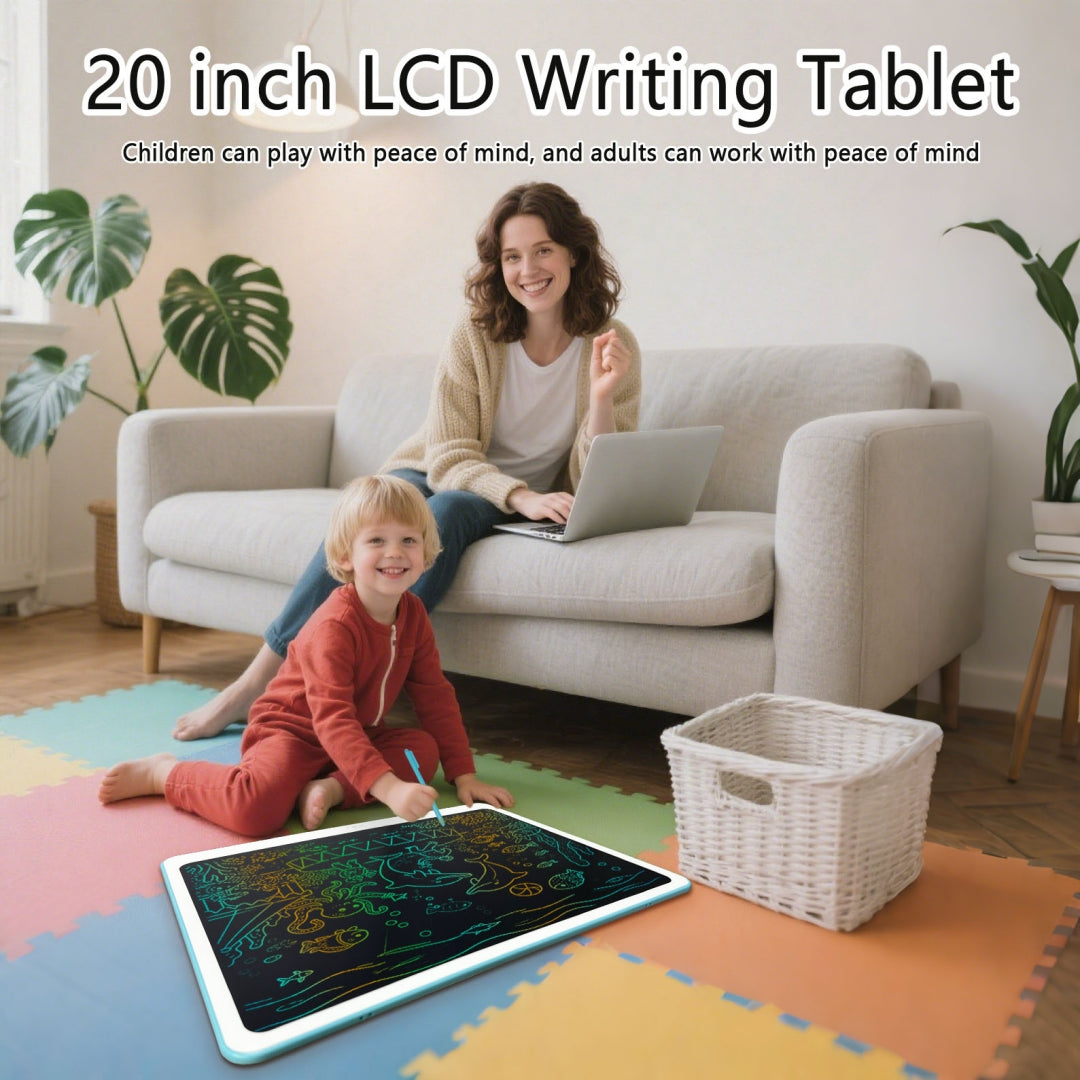PERA FASHION 20-Inch LCD Writing Tablet for Kids