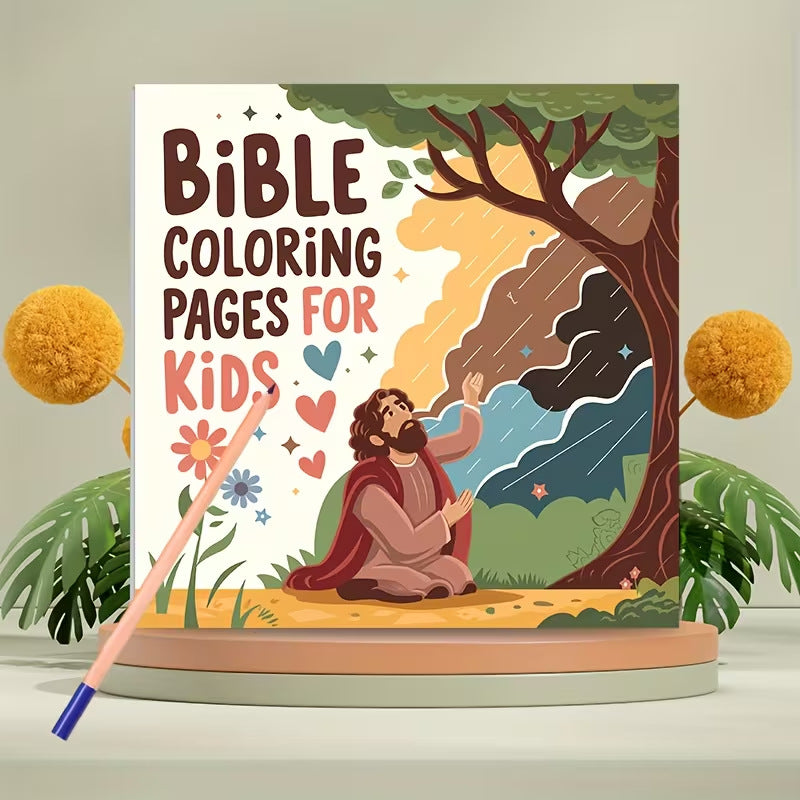 PERA FASHION Children’s Bible Coloring Book Drawing And Coloring Workbook