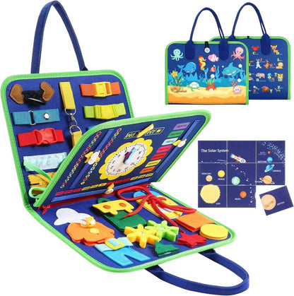 PERA FASHION Kids Felt Educational Activity Board