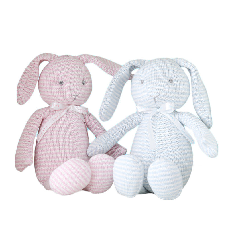 PERA FASHION Knitted Animal Comfort Doll