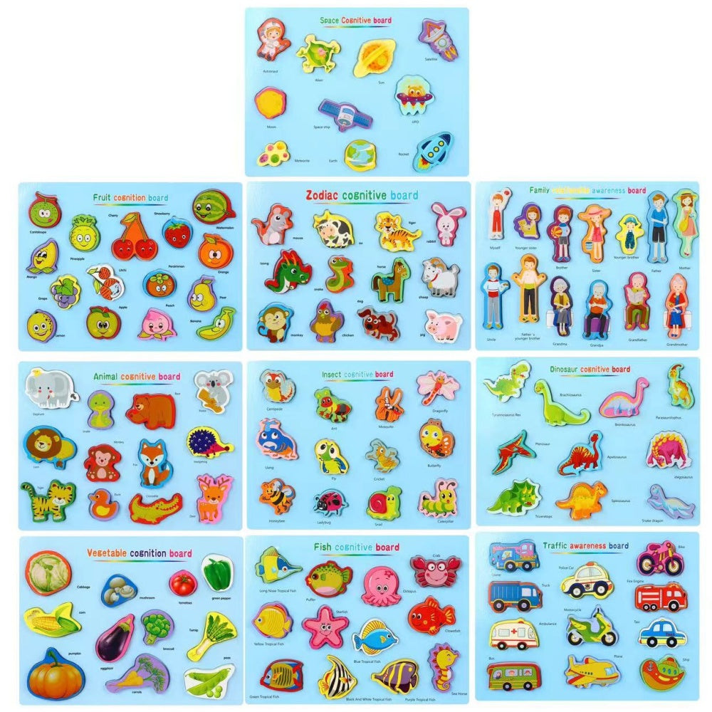 PERA FASHION Kids Cognitive Activity Board Set