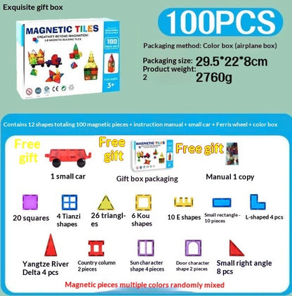 PERA FASHION Magnetic STEM Magnet Blocks for Kids