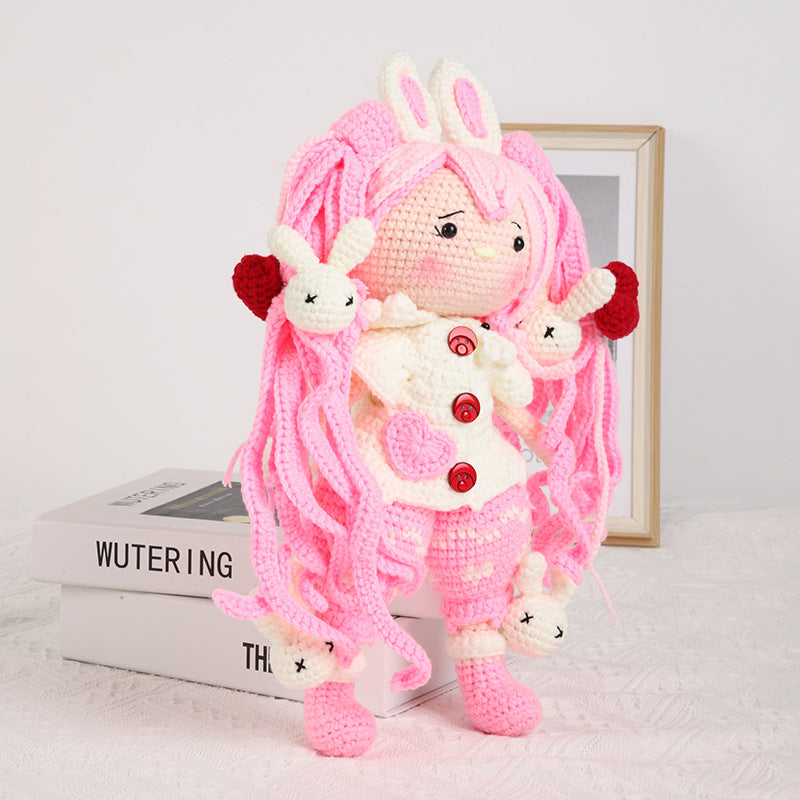 PERA FASHION Knitted Wool Animal Doll for Kid