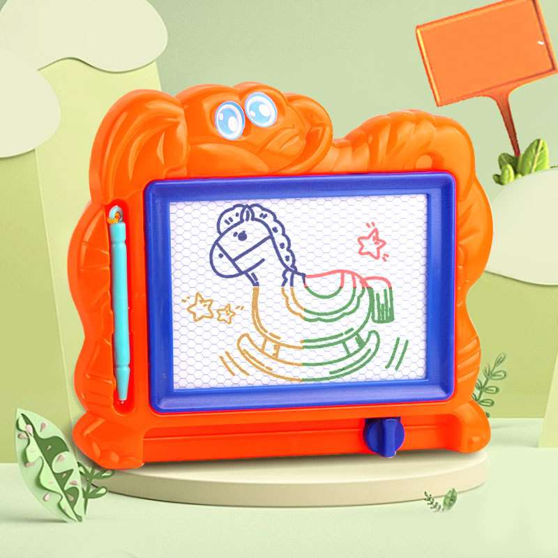 PERA FASHION Colorful Plastic Magnetic Drawing Tablet for Kid