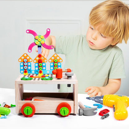 PERA FASHION Kids Repair Toolbox Tool Set