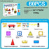 PERA FASHION Magnetic STEM Magnet Blocks for Kids
