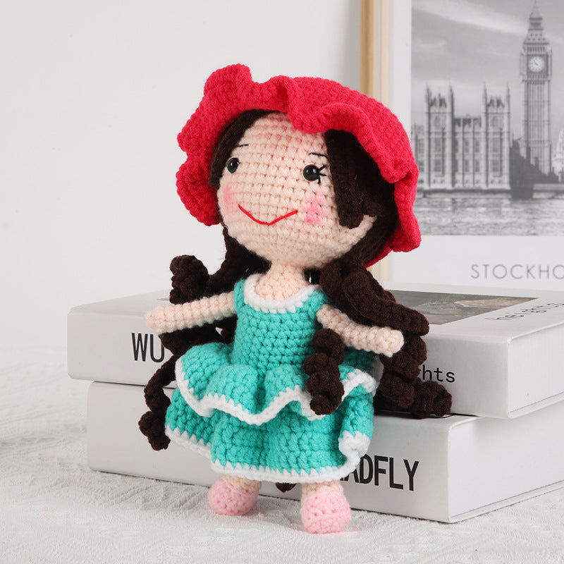 PERA FASHION Knitted Wool Animal Doll for Kid